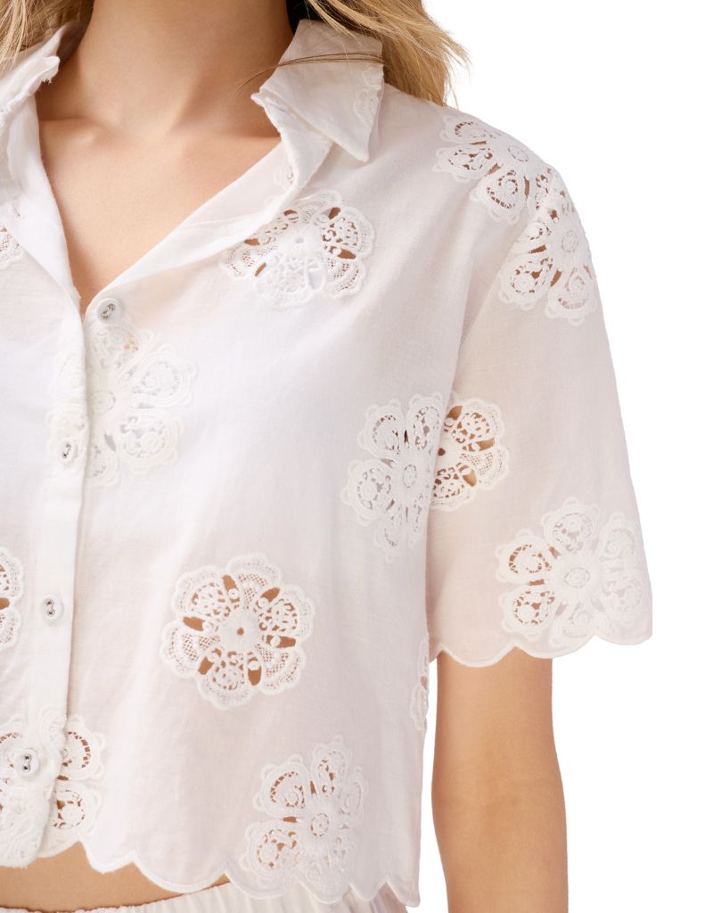 Xana Cotton Top Macadamia