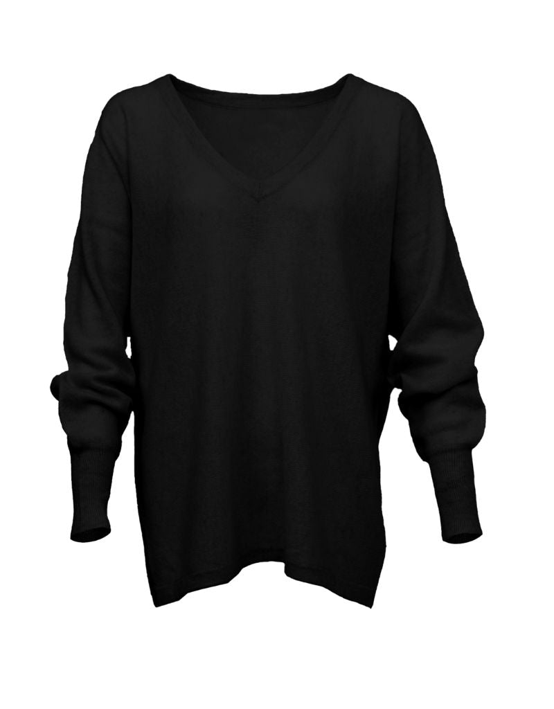Paros Poncho Black