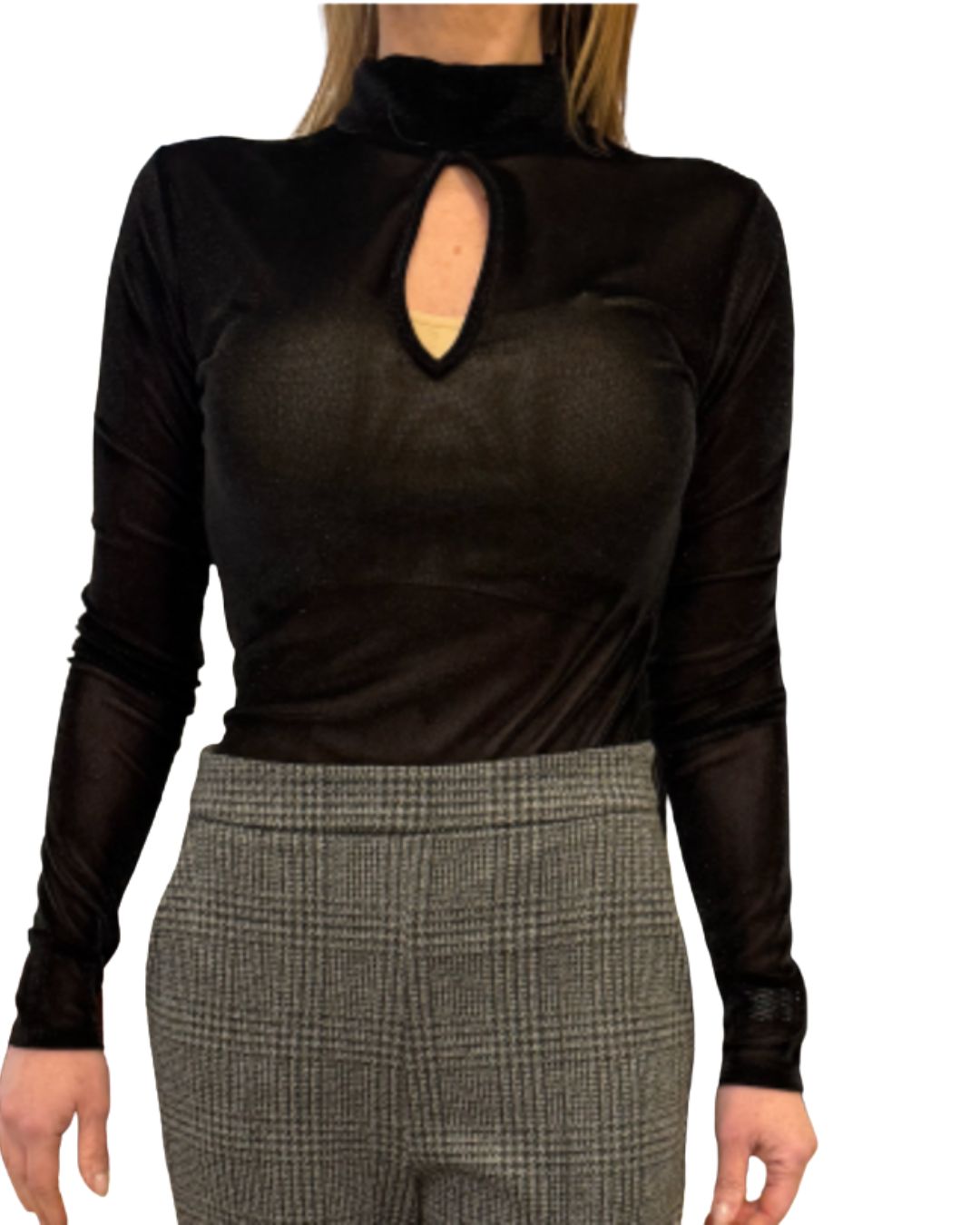 Leden Knitted Bodysuit Black