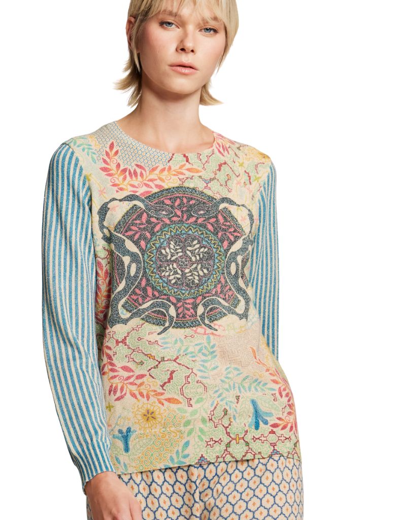 Emerta Niki Knit Top Shipibo