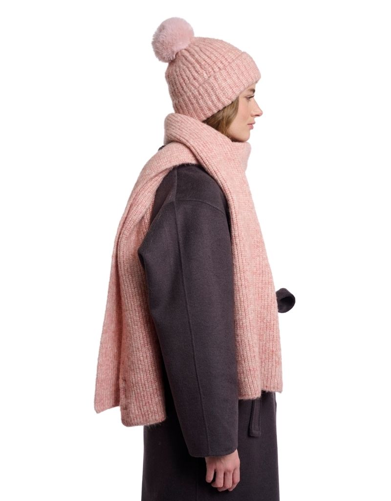 Nuria Scarf Soft Pink Blend F26