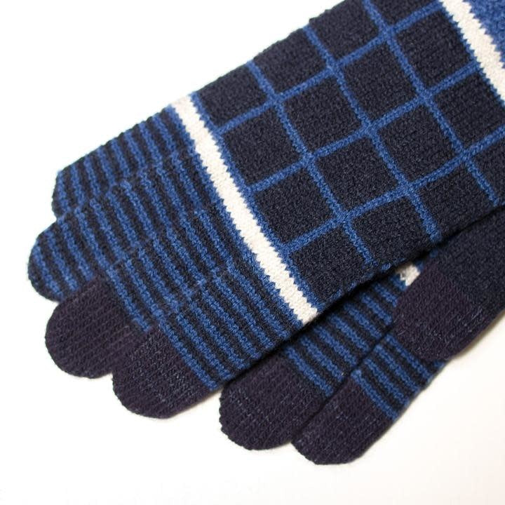 Lattice Glove Navy x Blue OS