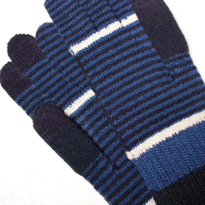 Lattice Glove Navy x Blue OS