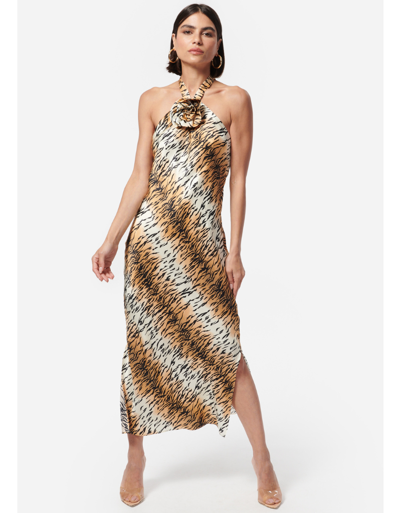 Lenzy Dress Tiger