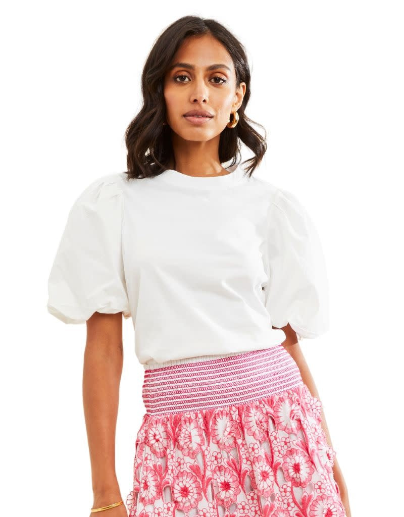 Lali Tee Solid Bright White