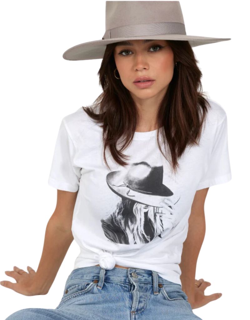 On The Verge Tee White