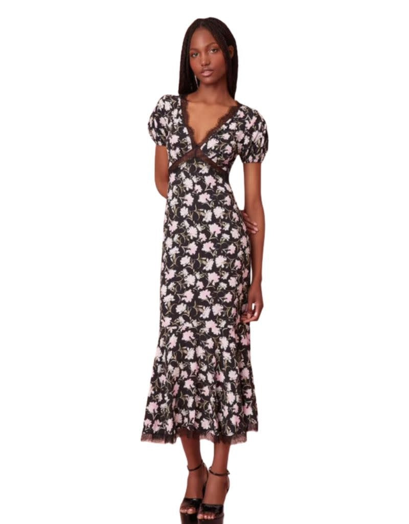 LoveShack Fancy Aurelle Dress Night Pearl | I AM MORE SCARSDALE