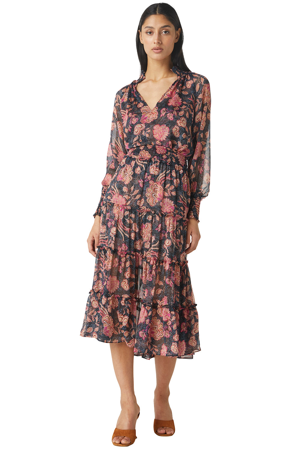 Alexis Top Flora Dot