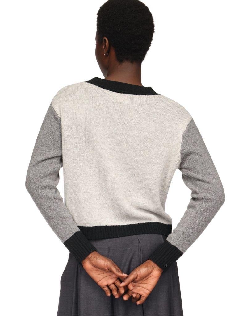 Enchantress Cardi Super Grey Mid Grey Black F26