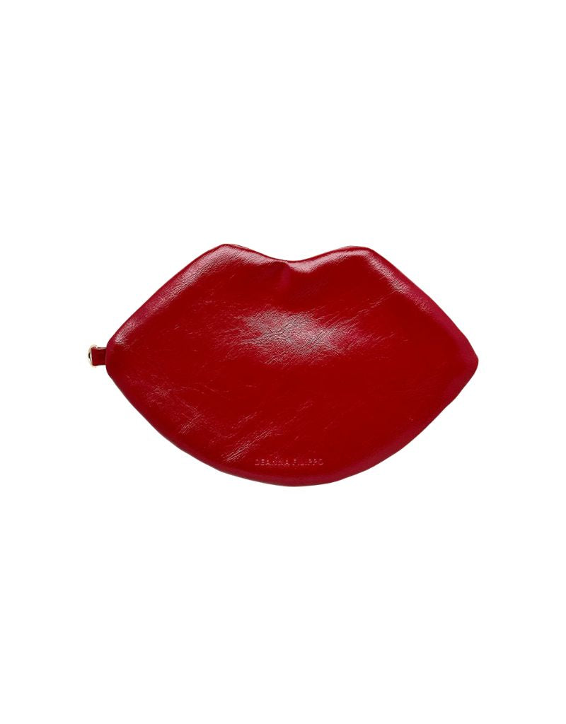 The Blake Ruby Red Lip Pouch