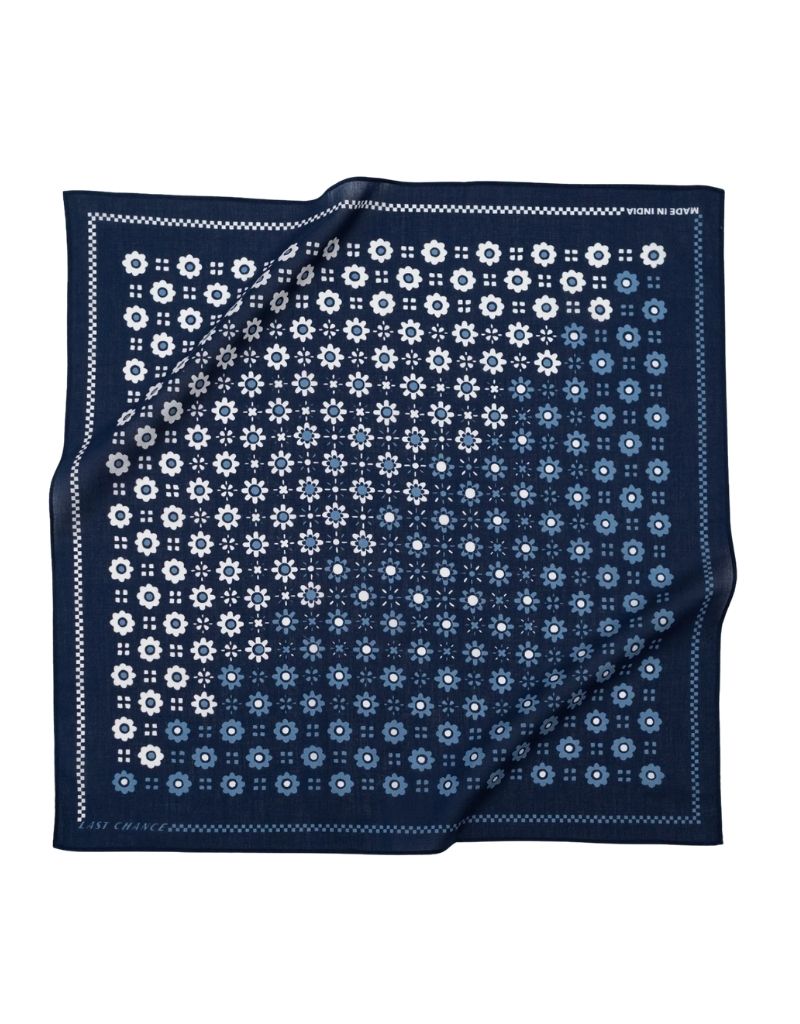 Cotton Switcheroo Bandana Navy