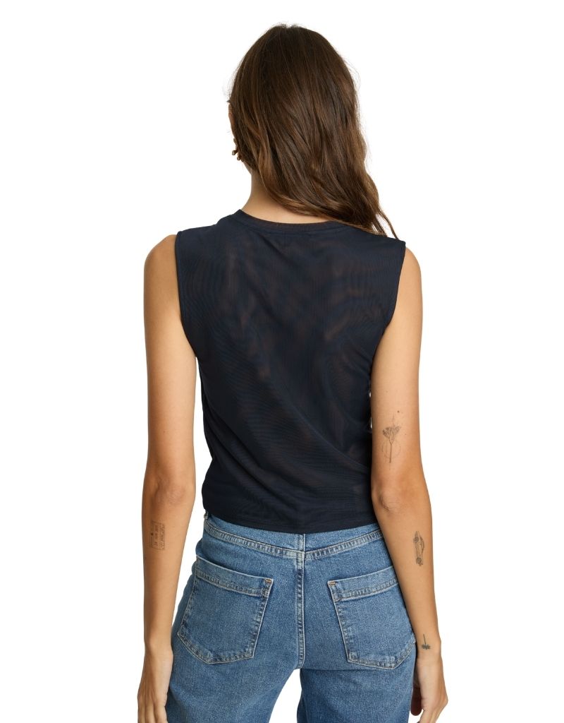 Devi Top in Navy