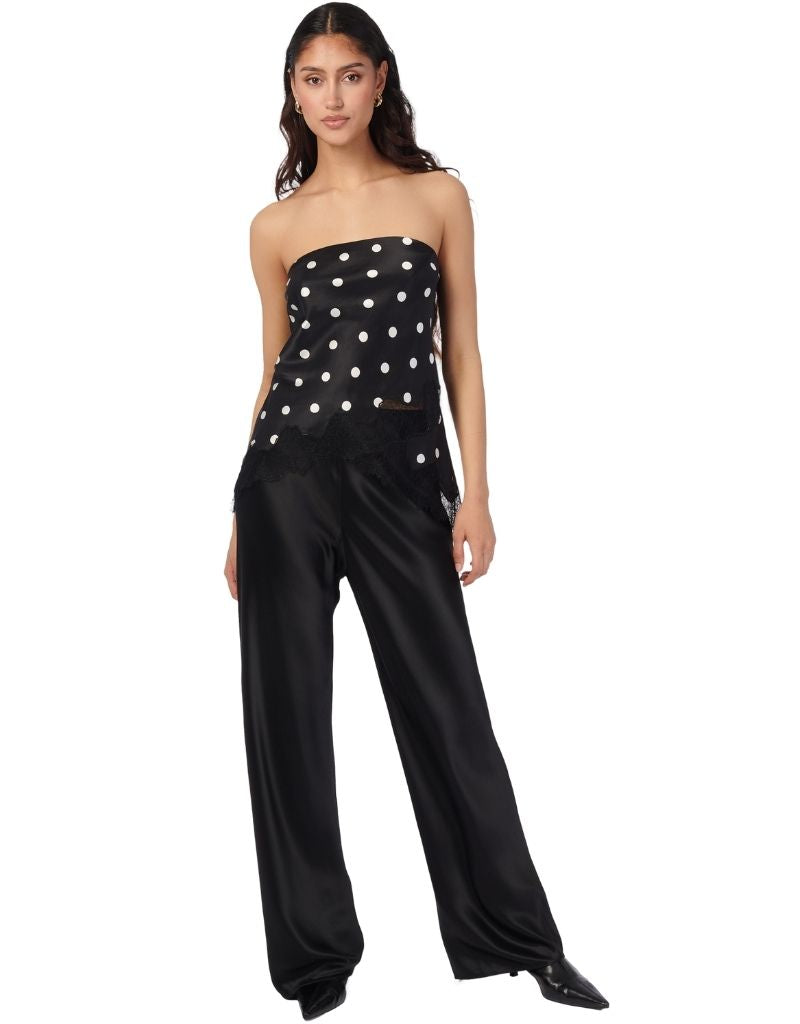 Odessa Strapless Camisole Polka-Dot