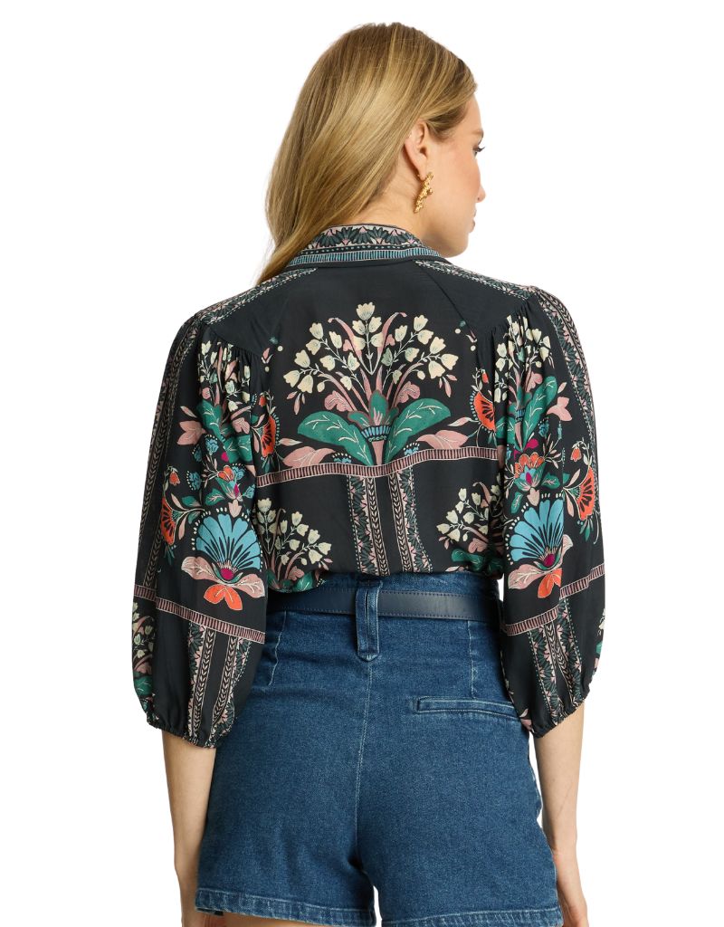 Juliette Top in Twilight Bloom