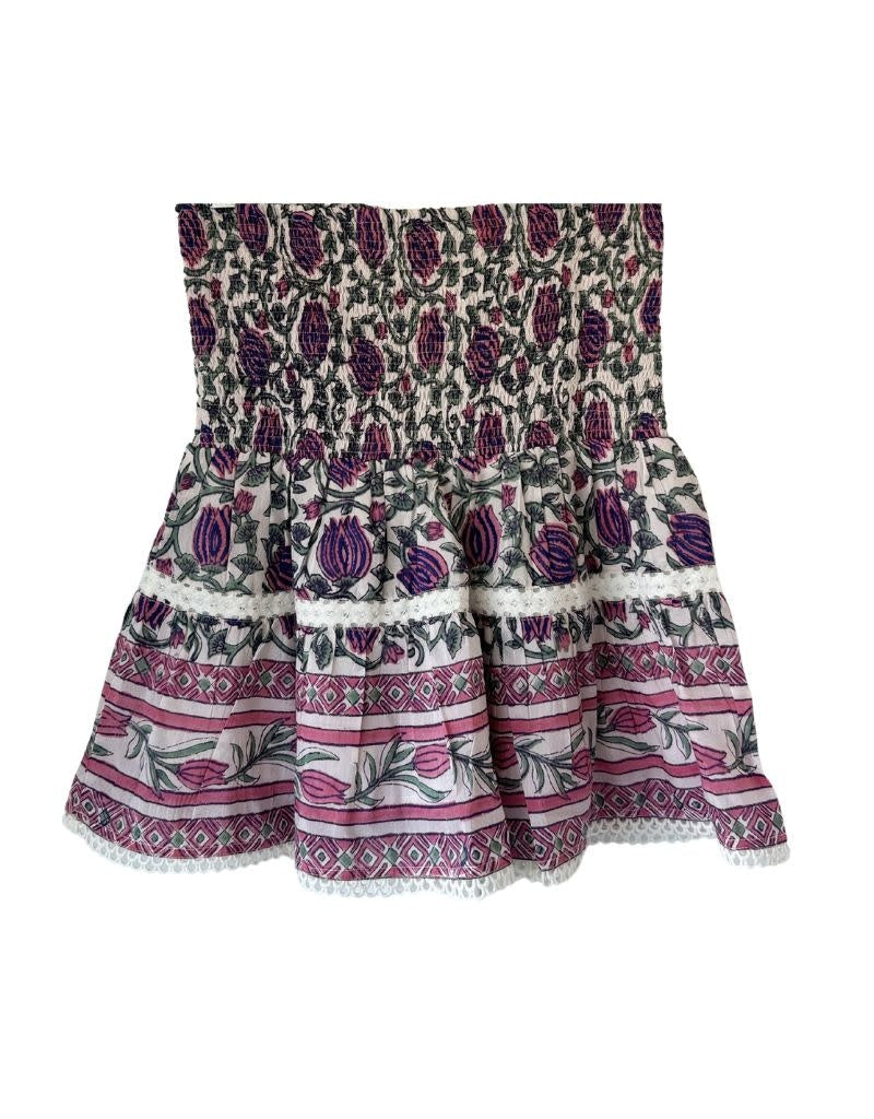 Mandy Skirt pink purple tulip 11