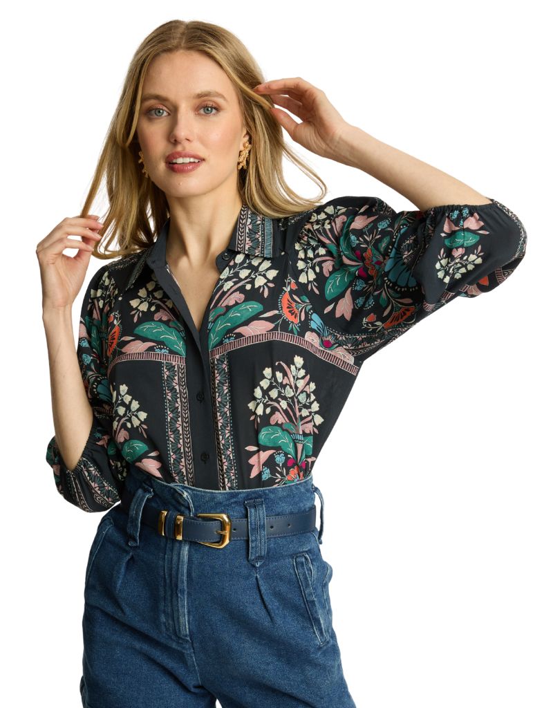 Juliette Top in Twilight Bloom