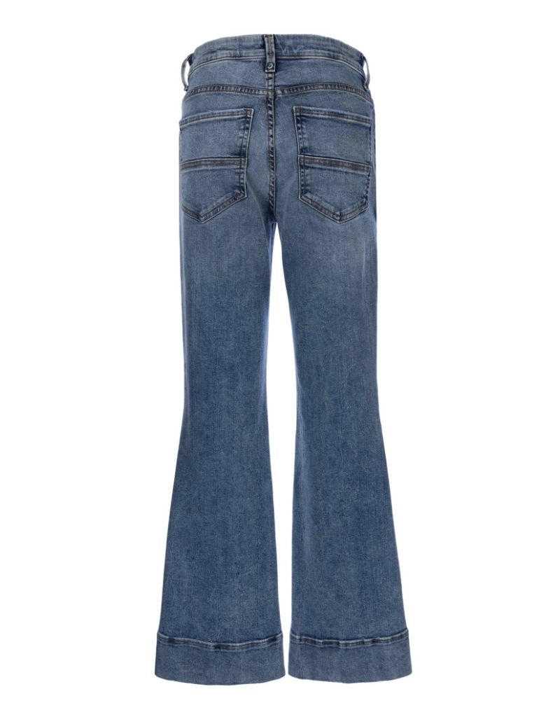 Grant High Rise Flare Medium Seymour Wash