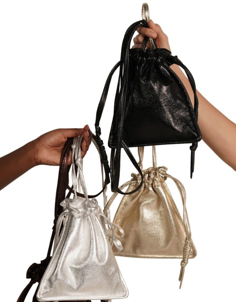 Mini Bowie Black Metallic