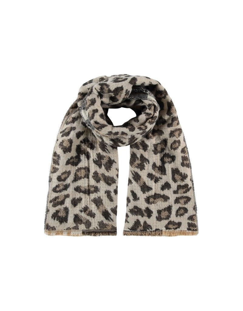 Mixtu Scarf Leopard Check