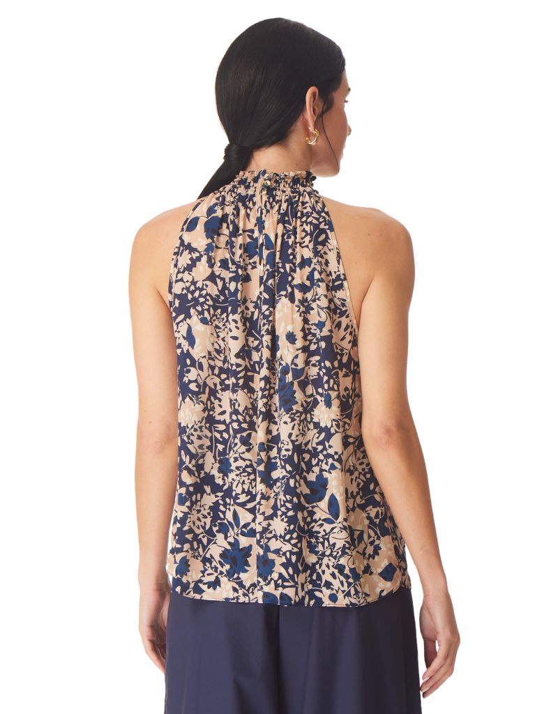 Xenia Top Bali Print