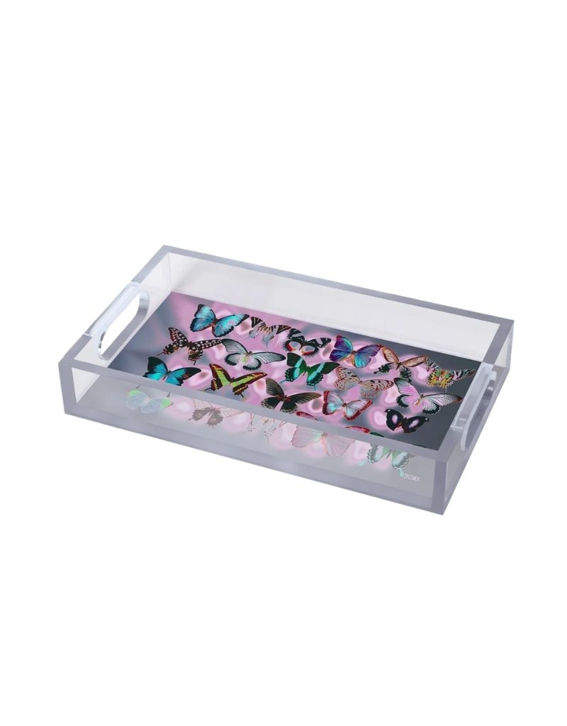 Luminous Gathering Acrylic Small Rectangle Tray