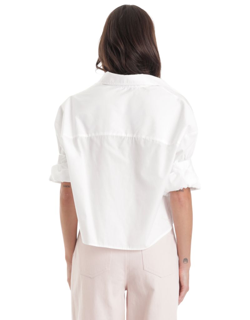 Malaga Poplin Shirt White