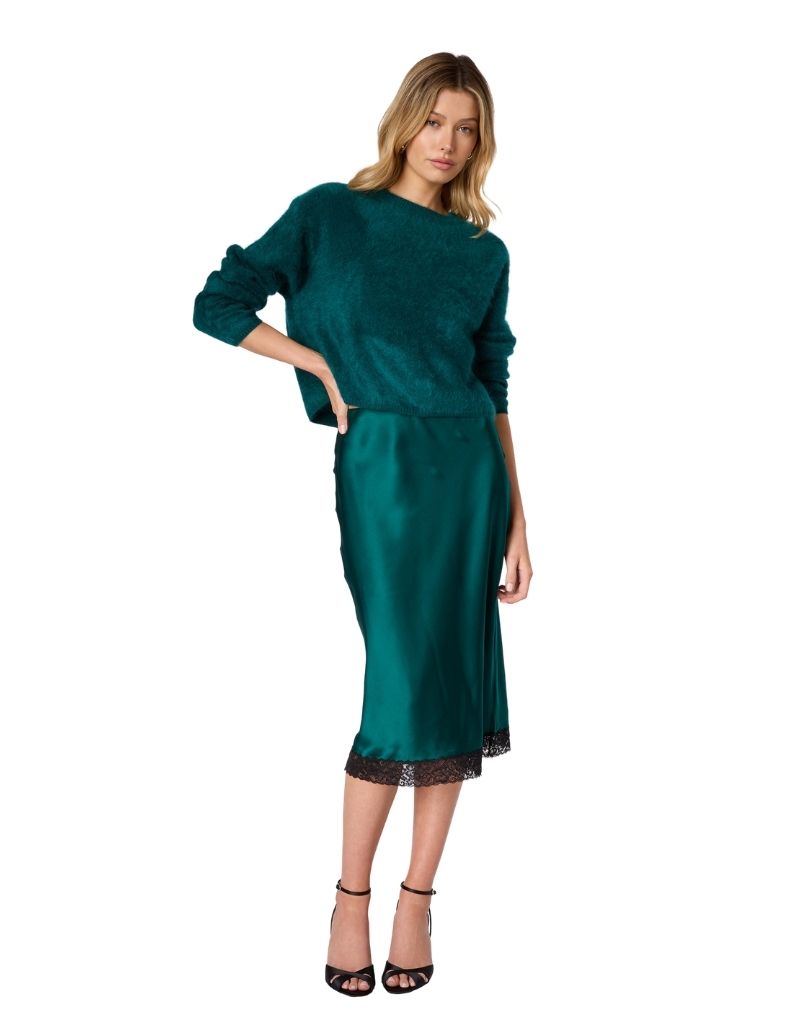 Niall Cashmere Sweater Dark Green H26