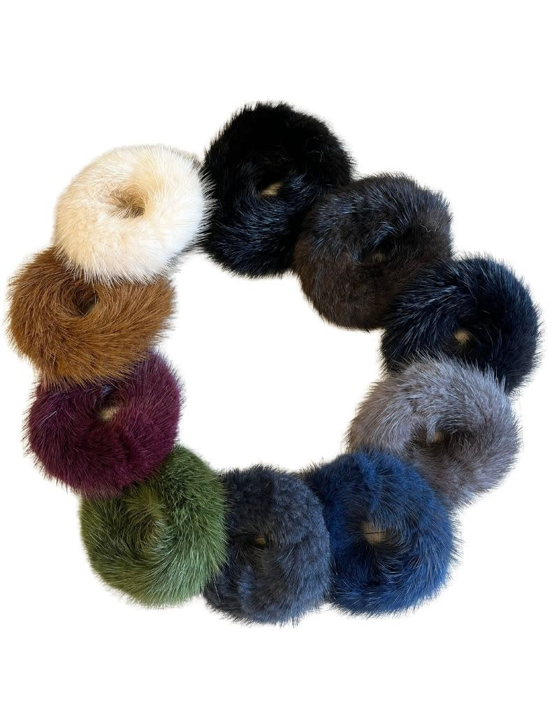 HT-04 Mink Scrunchies Neutral