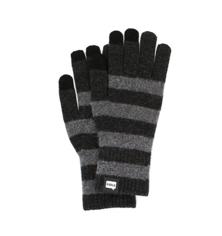 Evolg Marsh Gloves Charcoal x Gray