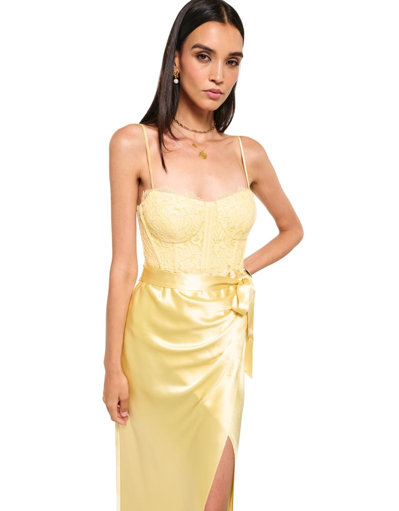 Tricia Corset Dress Yuzu