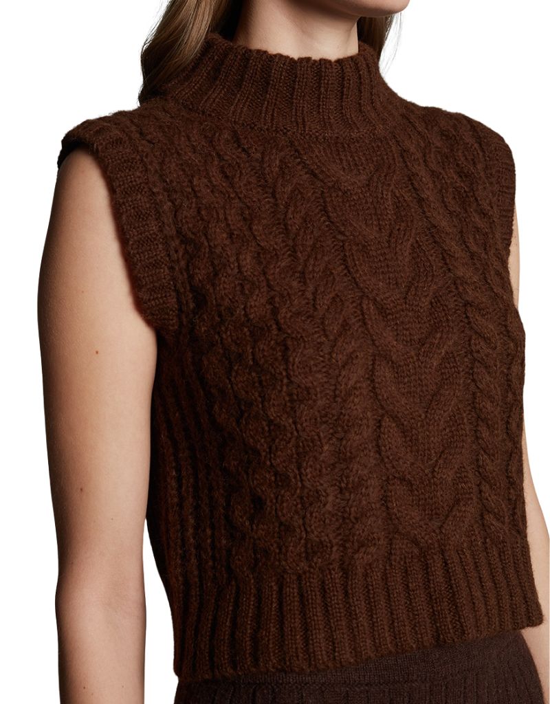 Ada Sweater Tank Espresso