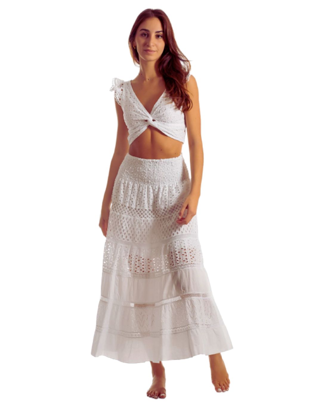 Skirt Posi White