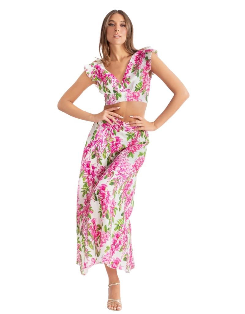Skirt Esmeralda Glycine Fuxia