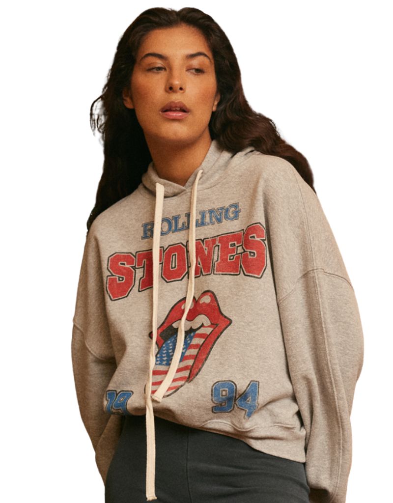 Rolling Stones USA 1994 Hoodie Heather Gray