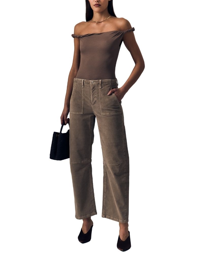 Corduroy Utility Soft Barrel Soft Taupe F26