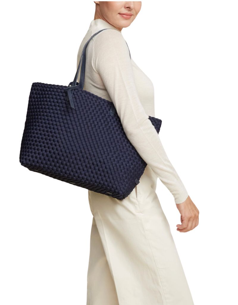 Jet Setter Small Tote Ink Blue