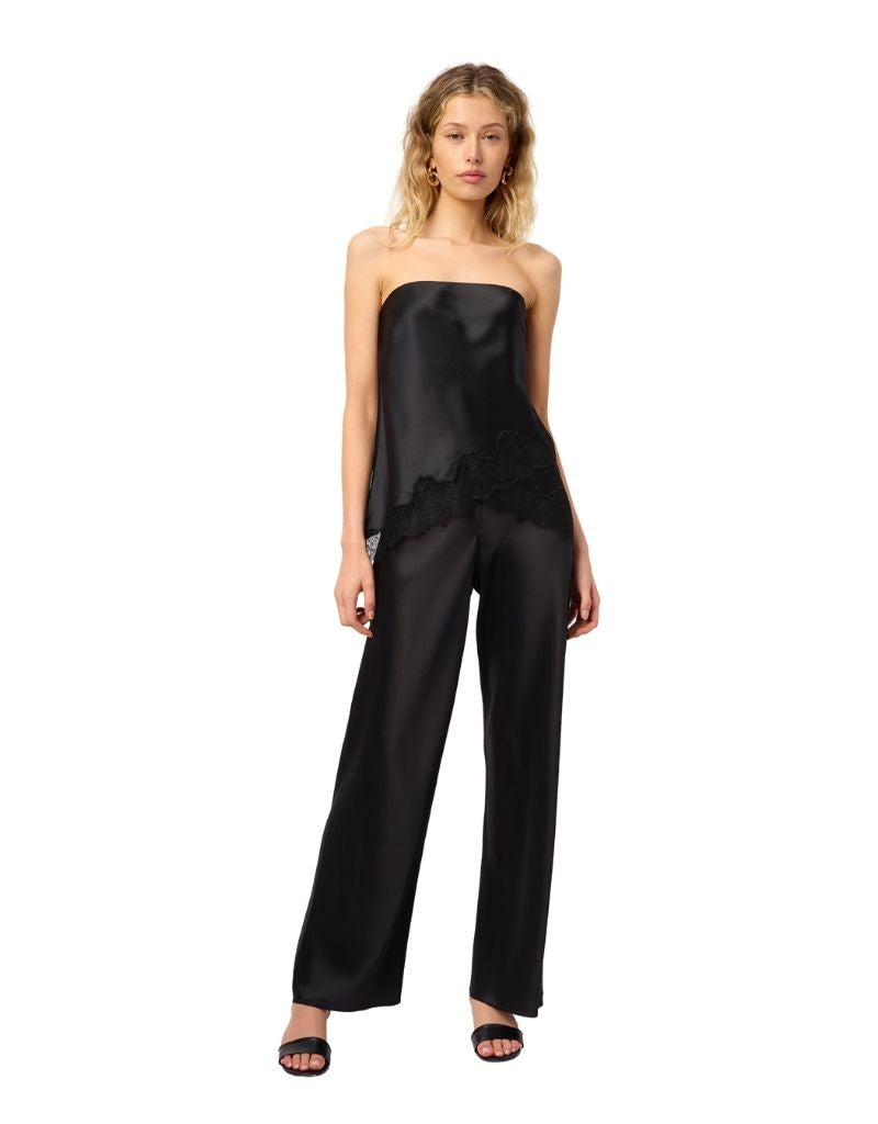 Odessa Strapless Camisole Black