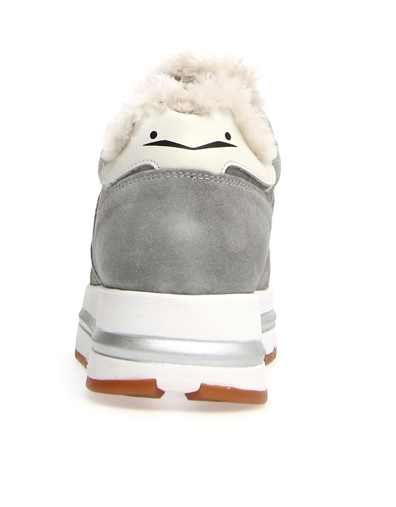 Voile Blanche Maran Fur Suede Grey 0B03 back view