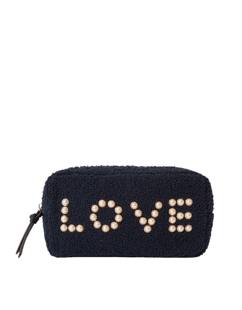 Teddy Love Small Cosmetic Bag Black F23