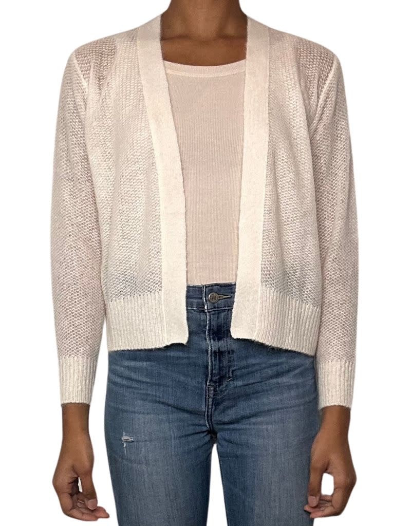 Open Cardigan Ivory R4498