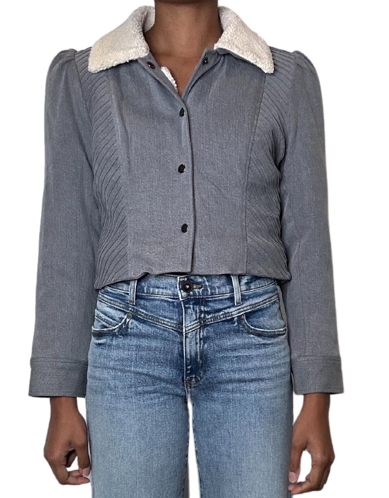 Giselle Jacket Charcoal Denim