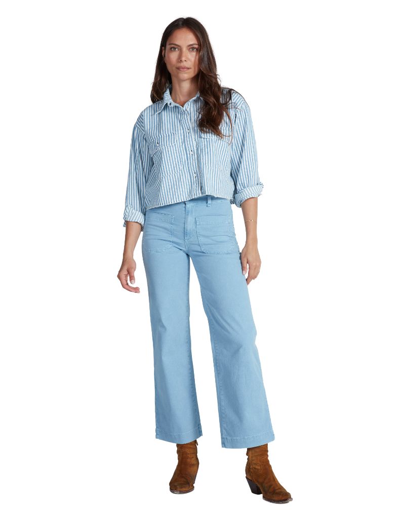 Sailor Washed Twill Washed Blue