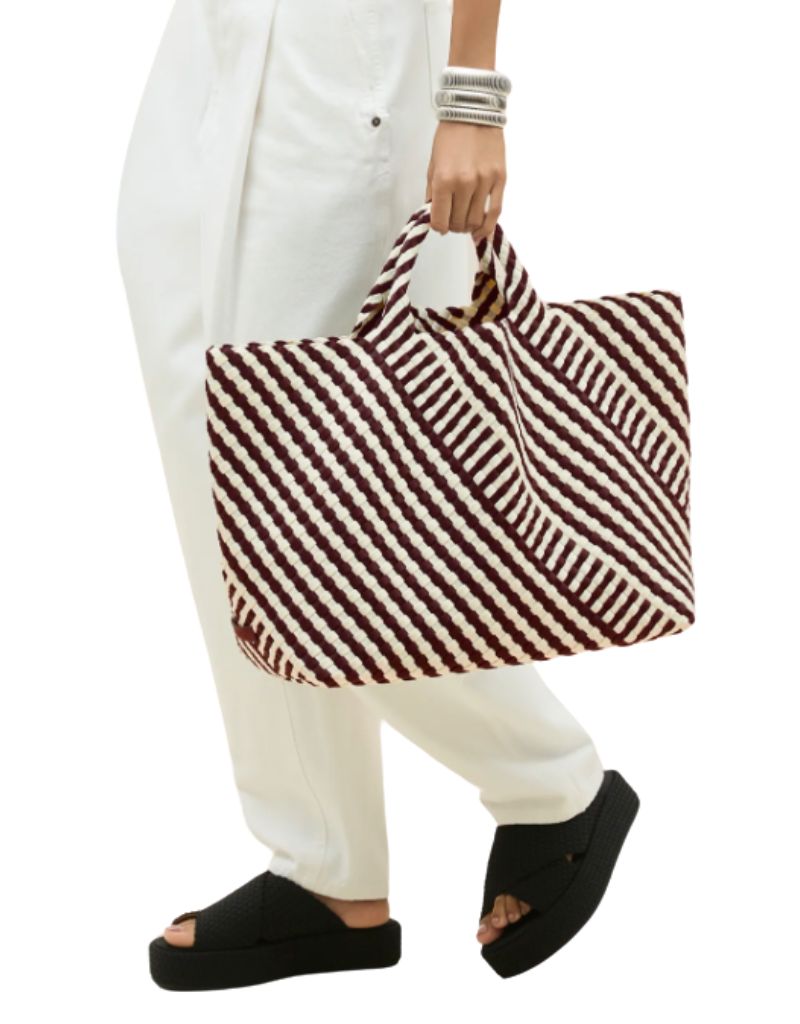 St Barths Large Tote Graphic Stripe Roma