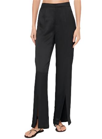 Amelie Twill Pant Black
