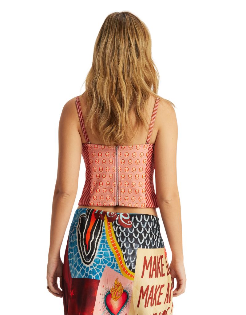 Emery Corset Red Aura
