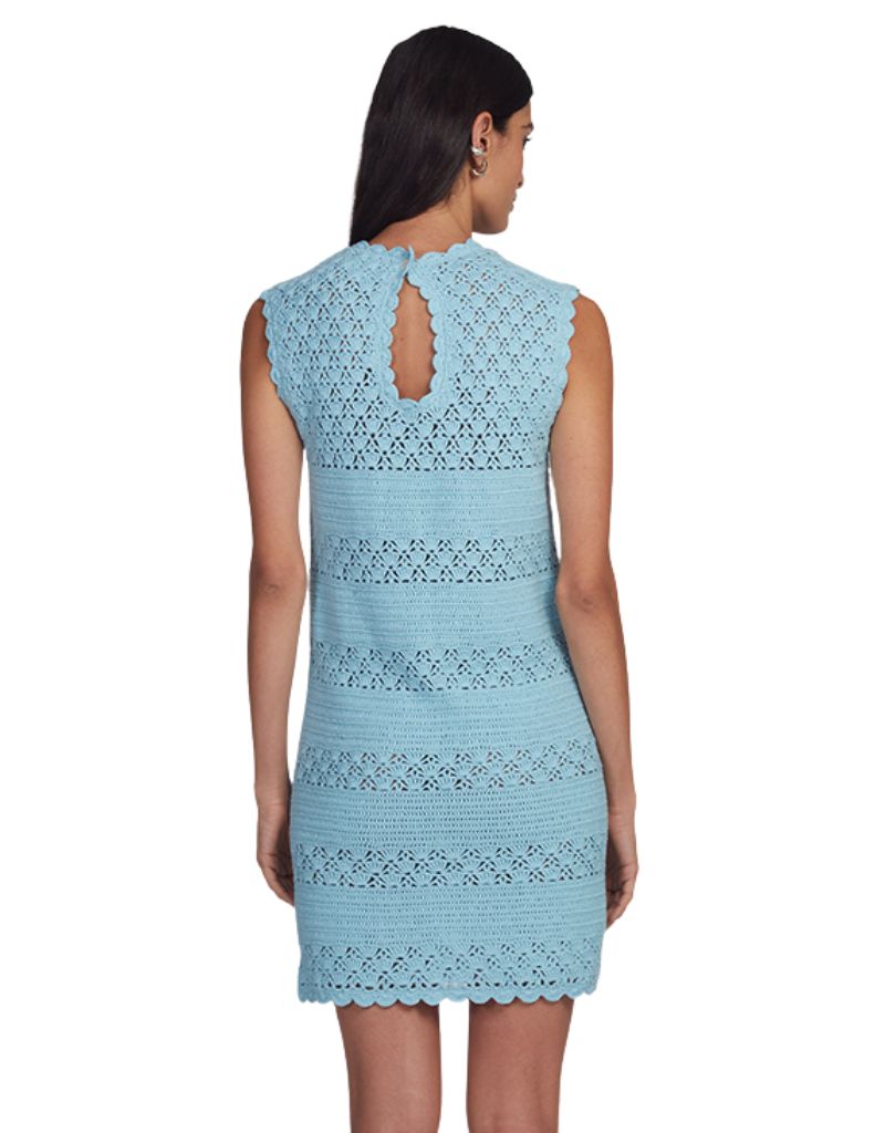 Bella Mini Dress Skye Blue