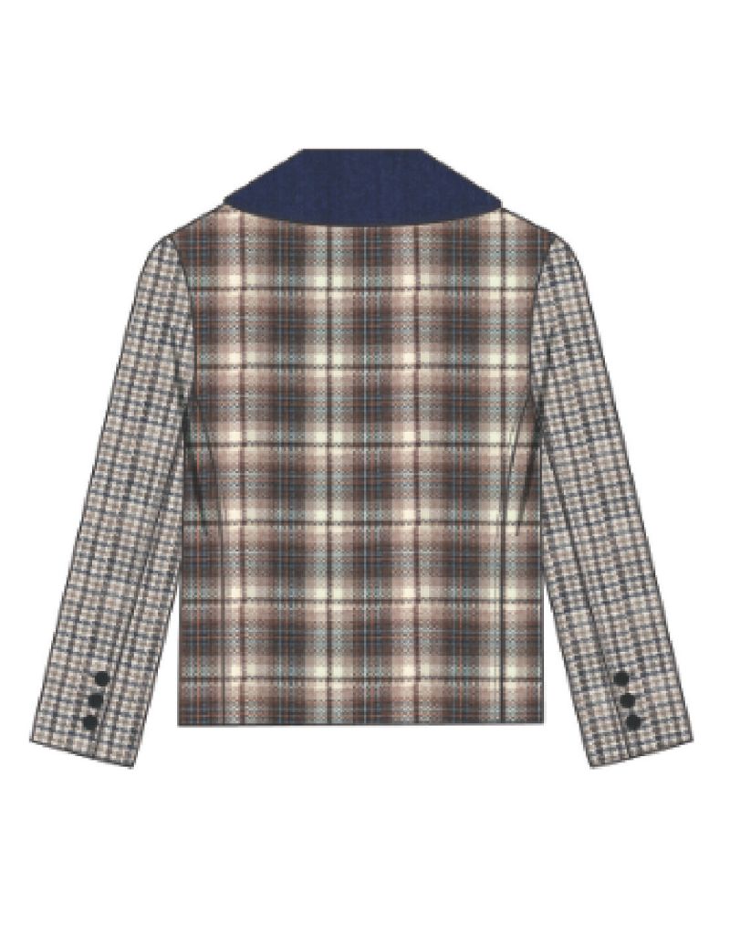 Daphne Velvet Double Breasted Jacket Vintage