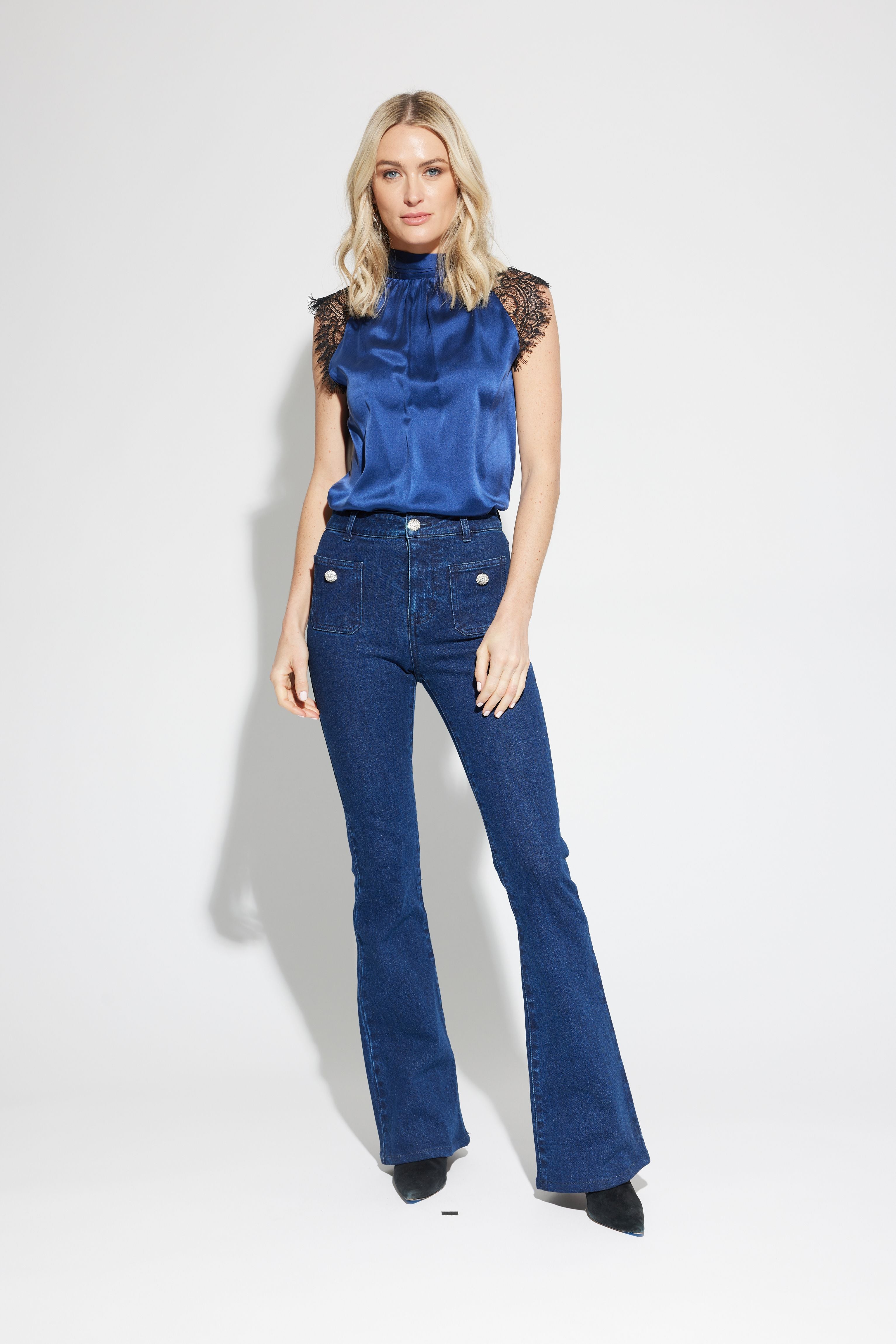 Debby Denim Pants Indigo