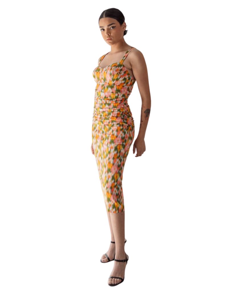 Sophia Dress Garden Floral