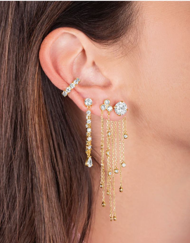 Eternity Ear Cuff Gold